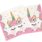 Unicorn Party Theme Paper Napkins (20pc)