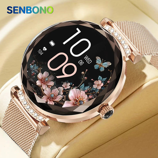 SENBONO NX7 Pro 1.19 inch Color Screen Smart Watch, Support Heart Rate / Blood Pressure / Blood Oxygen Monitor Ladies Smart Watch