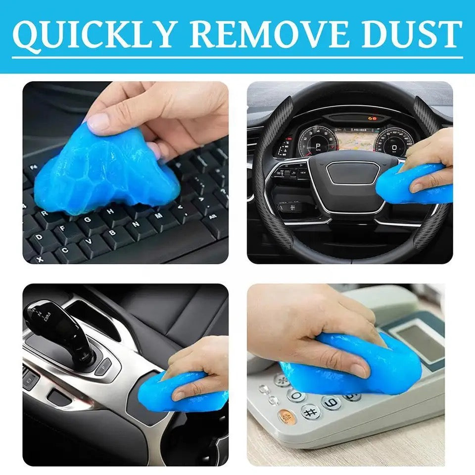 Car Cleaning Gel Slime For Cleaning Machine Auto Vent Magic Dust