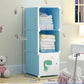 Kids Closet/Wardrobe Plastic Foldable 3Tier