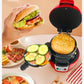 RAF Burger Machine/Panini Home Breakfast Machine Mini Sandwich Machine Double-Sided/Non-Stick Pan