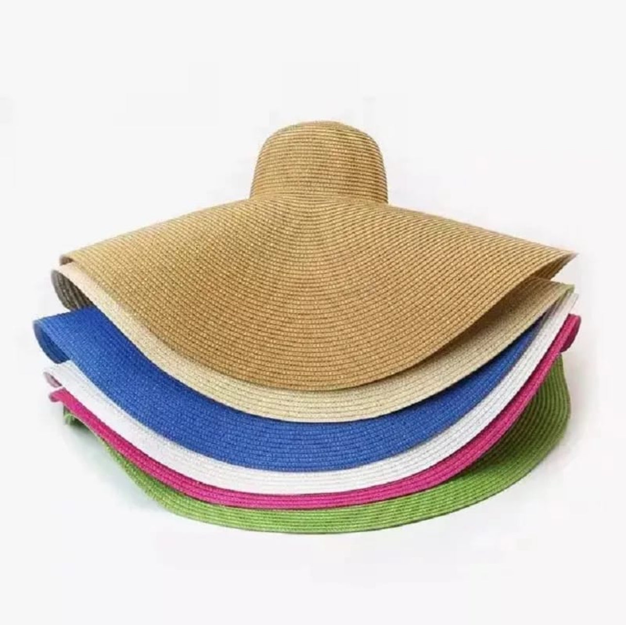 Oversized Hat Summer Women Hat Packable Big Wide Brim Sun Beach Hat Various Colours