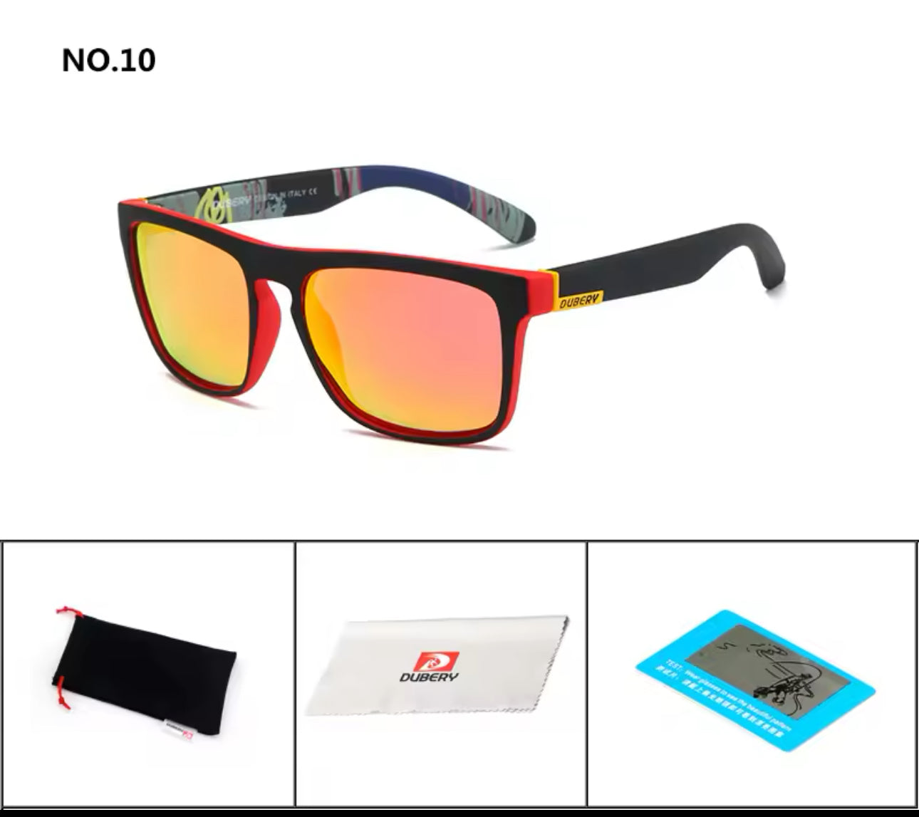 DUBERY Polarised Sports Sunglasses UV Protection