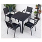 4 Seater Outdoor Furniture Lounge Patio Dining Table And Chairs Set