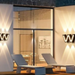 12W 5 LED W Shaped Wall Lamp