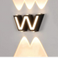 12W 5 LED W Shaped Wall Lamp