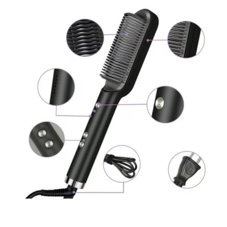 Electric Hair Straightener Comb Brush