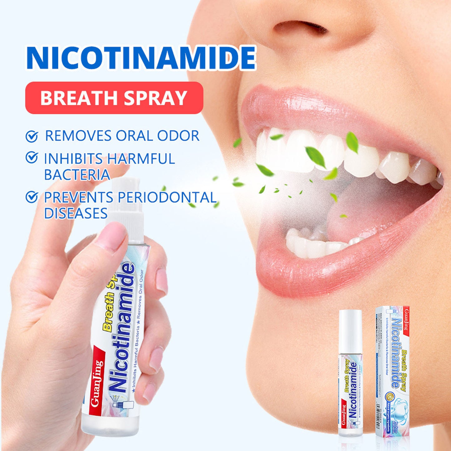 Nicotinamide Breath Freshner