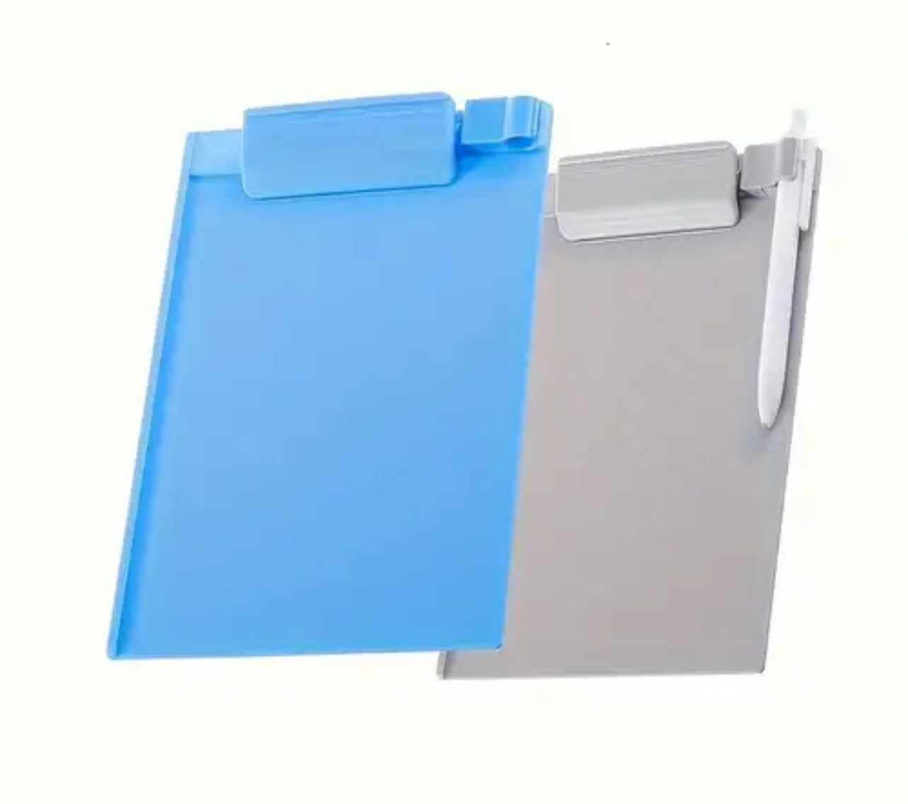 Plastic Clipboard A4 Blue/Grey