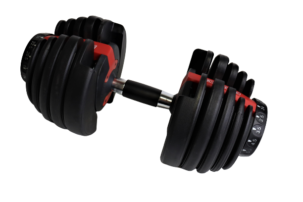 Fitness 24kg Adjustable Dumbbell Weight