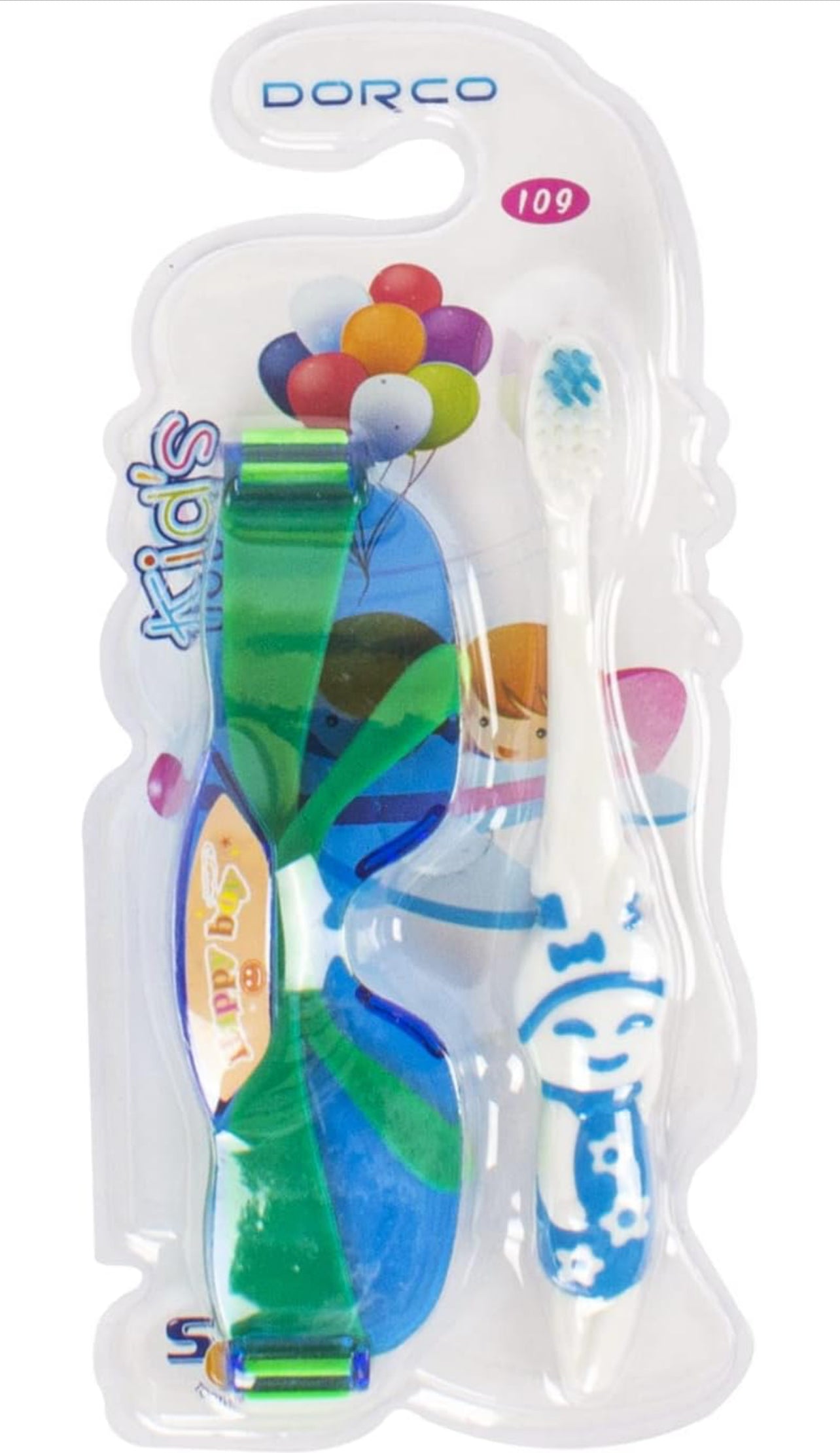 Dorco Kids Toothbrush Inc Sunglasses Various Colour Combinations.