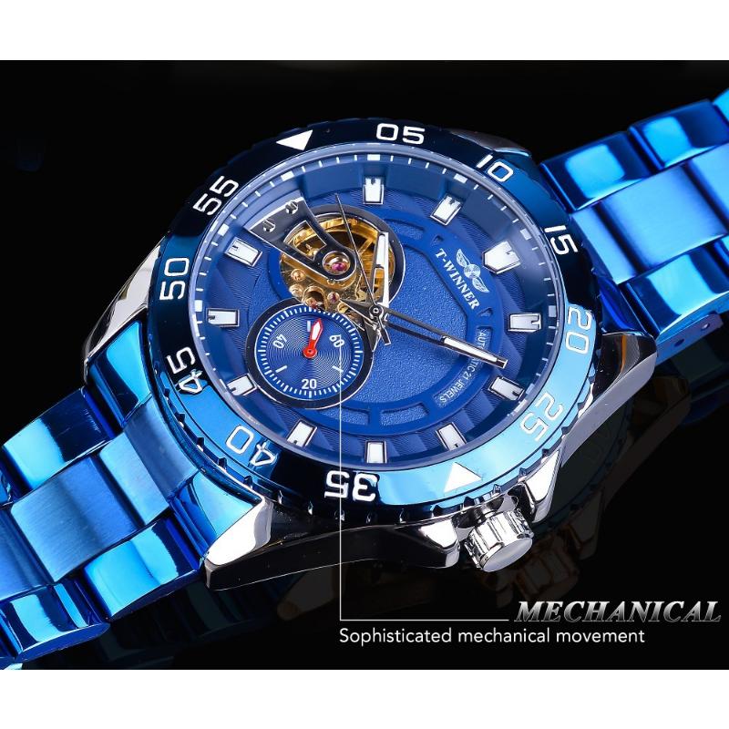 WINNER Men’s Fashion and Leisure Hollow Mechanical Movement Automatic Mechanical Watch — Various Models PreOrder Sales Now Available!