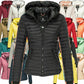 Ladies Trendy Slim Fit Puffer Jackets