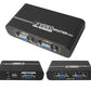 1 To 2 Port Vga Splitter High Resolution Support 1920 X 1440 550Mhz Video 102A