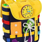 Montessori Educational Toy Bag Kids Busy Sensory Board Skills Sensory Gift Backpack