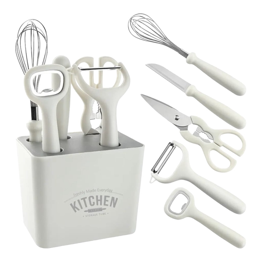 6 Piece Set,Kitchen Utensil With Holder.