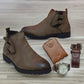 Men’s Combo Deal - Boot,Wallet,Belt & Watch - 4pc