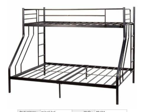 Triple Steel Bunkbed