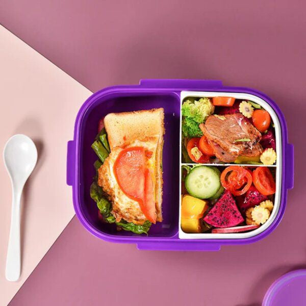 Children School Lunch Box Set with Water Bottle - Various Colour Options