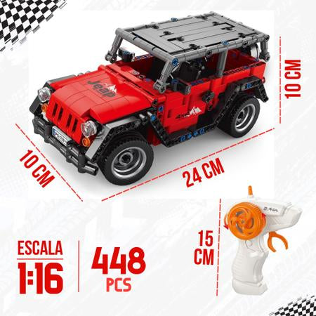 Jeep Building Block 4x4 Off Road Car