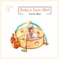 Cartoon bear baby infant activity play gym mat with hanging toys Ocean Ball