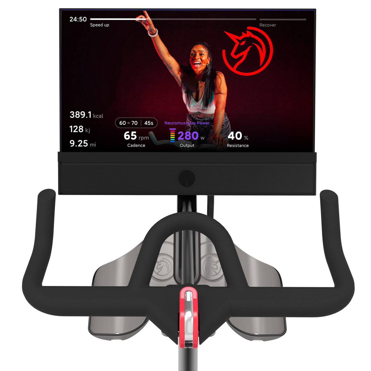 YESOUL- Xiaomi V1-PLUS Spinning Bike 21.5” TFT HD Screen , Kinomaps & Zwift App Control With Bluetooth