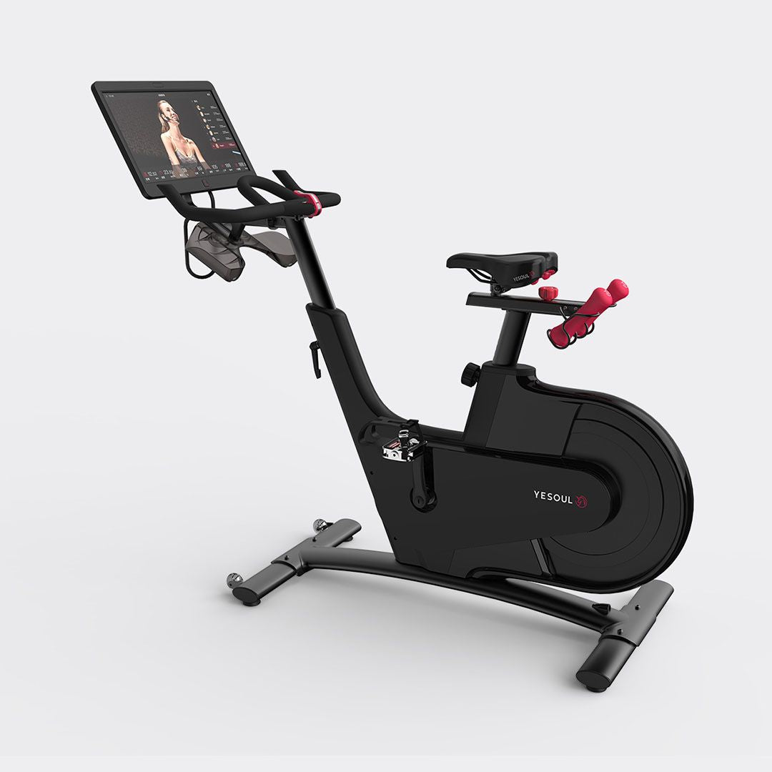 YESOUL- Xiaomi V1-PLUS Spinning Bike 21.5” TFT HD Screen , Kinomaps & Zwift App Control With Bluetooth