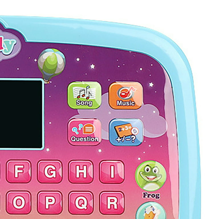 Kids Tablet/toddler Learning Pad With Led Screen Teach Alphabet, Numbers, Word, Music, Math, Early Development Interactive Electronic Toy For Boys & Girls