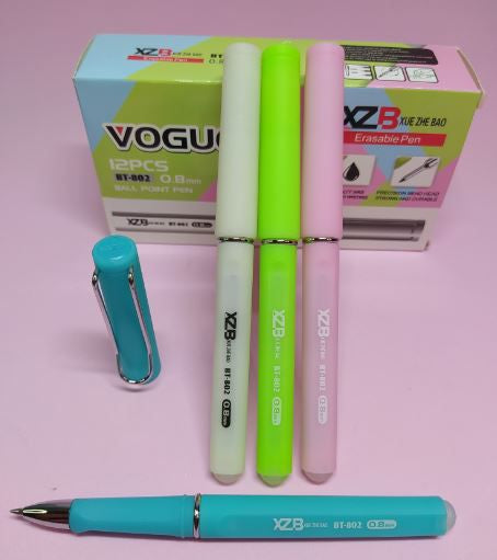 Weibo Vogue ball point erasable ink pen 0.8 mm vogue