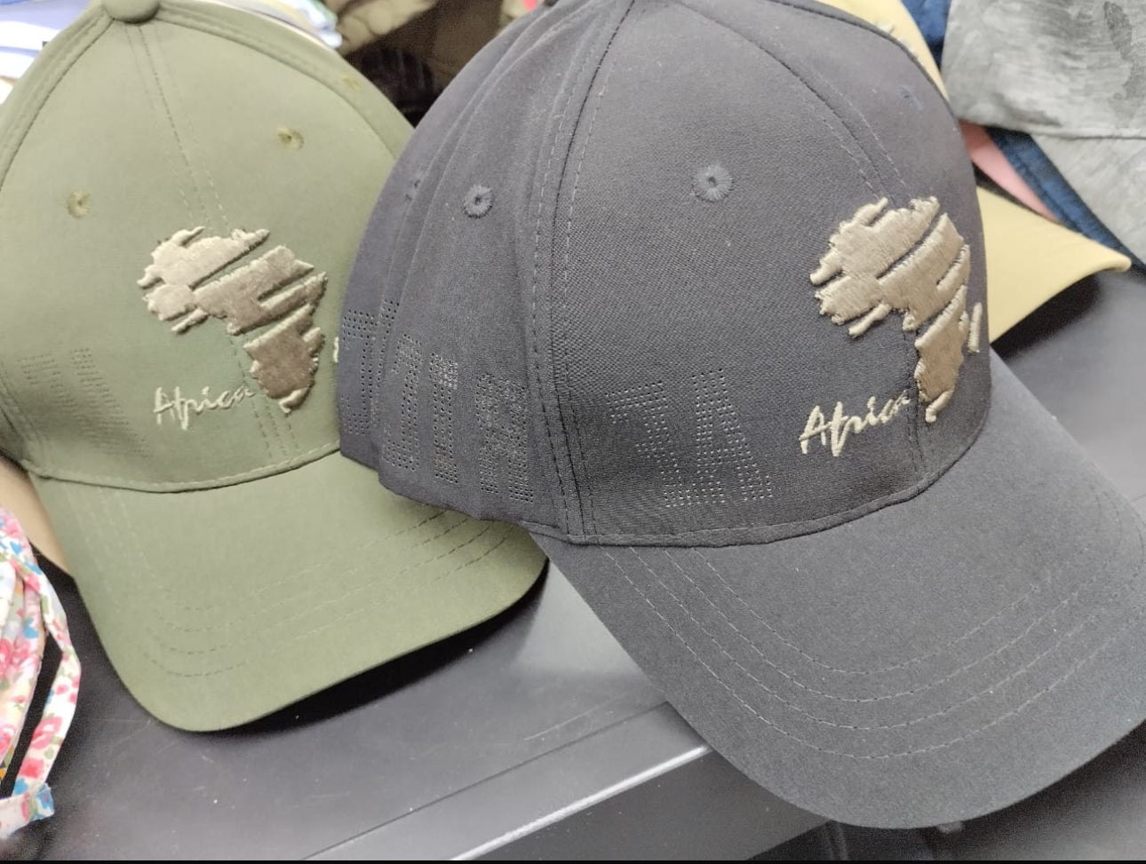 Africa Themed Baseball Caps