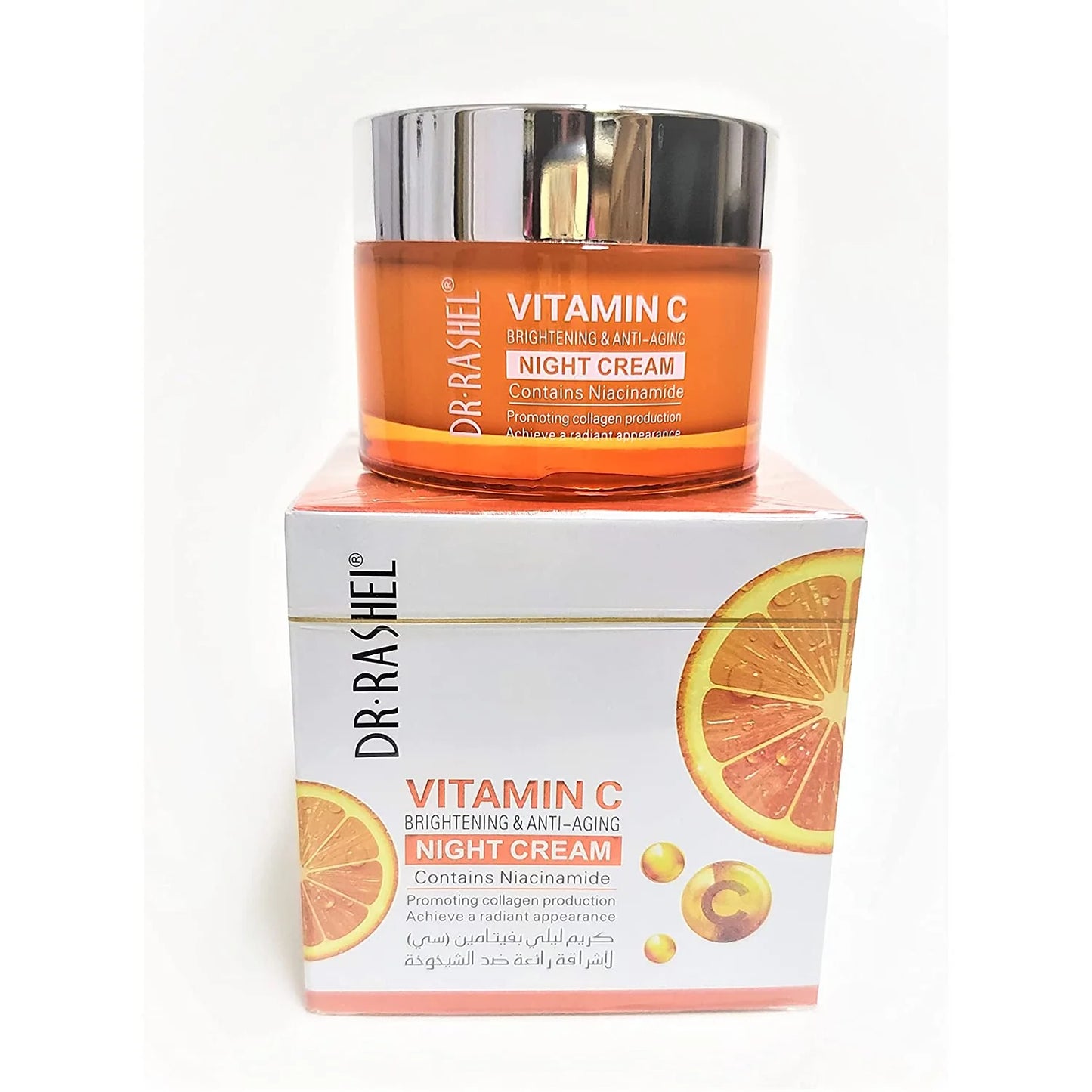 Dr Rashel-Vitamin C Night Cream with Niacinamide and Collagen