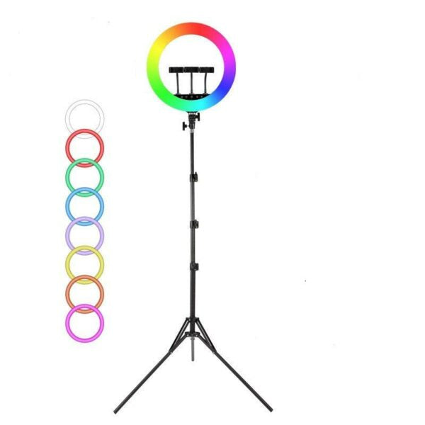 LED Selfie Ring Light With Tripod Stand 18″ 45cm