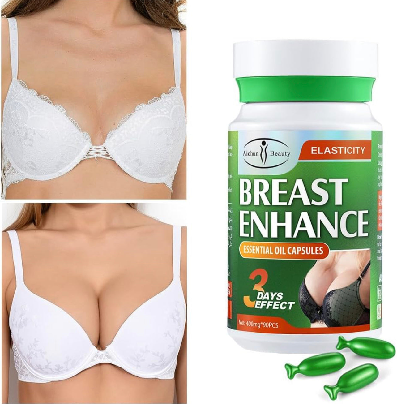 Breast Enhancement Essential Oil Capsules 90s Megamall Online