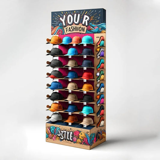 PopUp Wall Standing Display For Hats & Caps 5pc Set - PreOrder Sales Now Available!