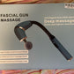 U-Shaped Back Massage Gun with 4 Massage Heads for Neck, Percussion Gun