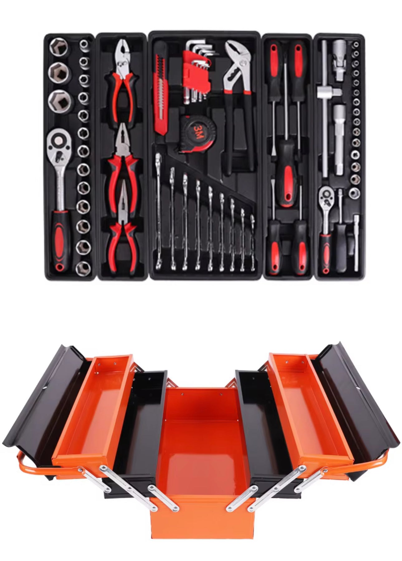 Toolkit 85pc With Cantilever Metal Box