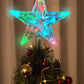 Christmas 15cm Tree Top LED Star Warm RG