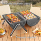 Portable Picnic Braai Dual Grill