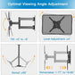 Universal Swivel Tilt Wall Mount 32-60 inch Full Motion Cantilever for LED,LCD and Plasma TV's