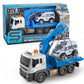 Tow truck toy with car toy, crane toy, (set, complete set), tow truck toy with sound, children's toy from 2 3 4 years Scale 1:16