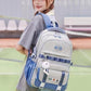 New Student Backpack Schoolbag Junior Backpack Travel Leisure Bag