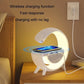 LED Multi-Color Wireless Charging Speaker