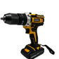 21V 13mm Larger Motor Heavy Quality Battery Cordless Power Tool Kit Electric Impact Drills Set Combo