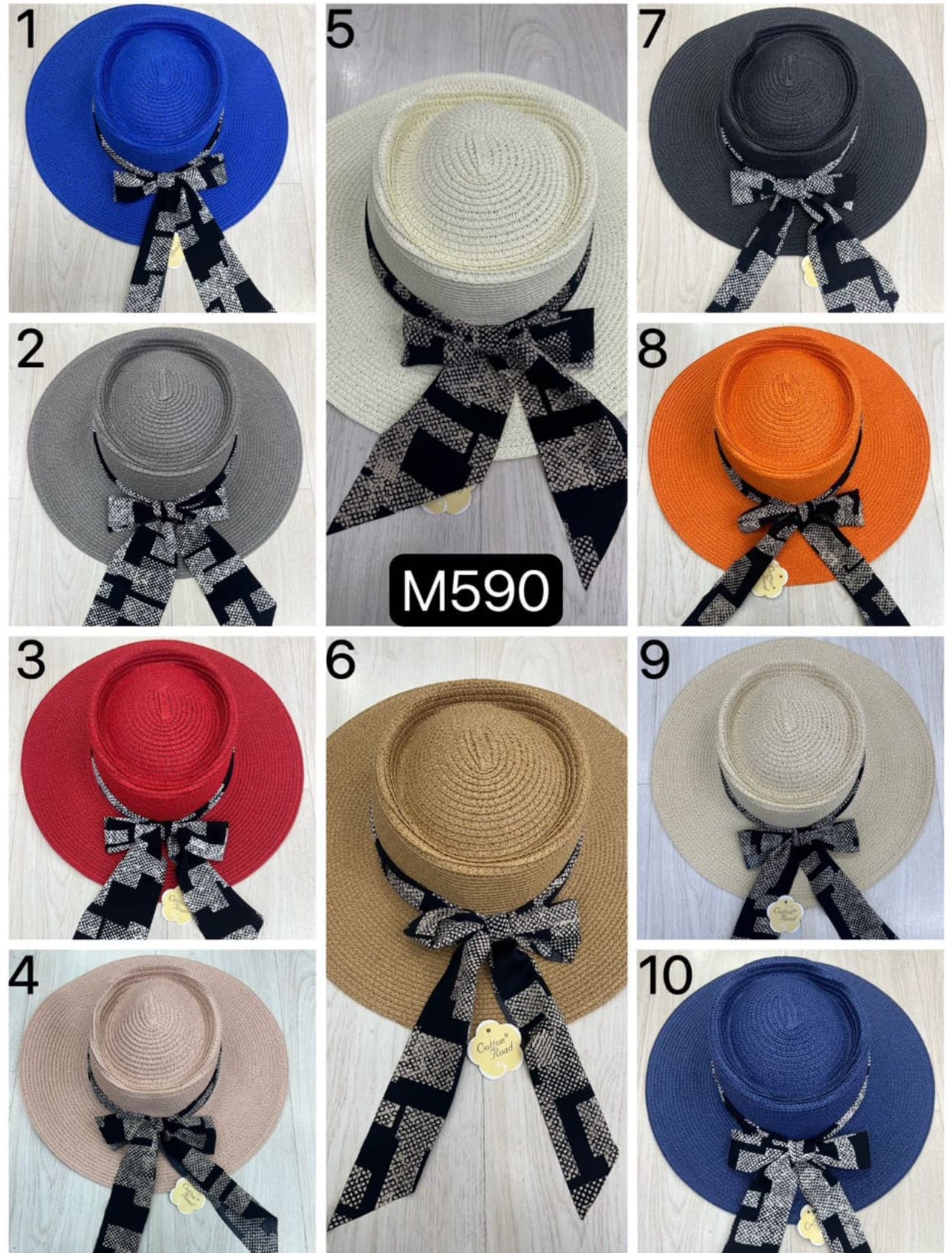 Sun Hats Small Bee Straw Hat and Beach Hat Women Loose Sunscreen Sunshade Flat Cap Visors Hats Various Colours