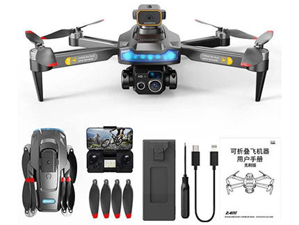 P15 Pro RC Folding Dual Camera Drone - 2.4Ghz - Wifi - App Control - Altitude Hold - HD Camera - 4K