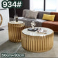 Nordic Round Coffee Table 2pc