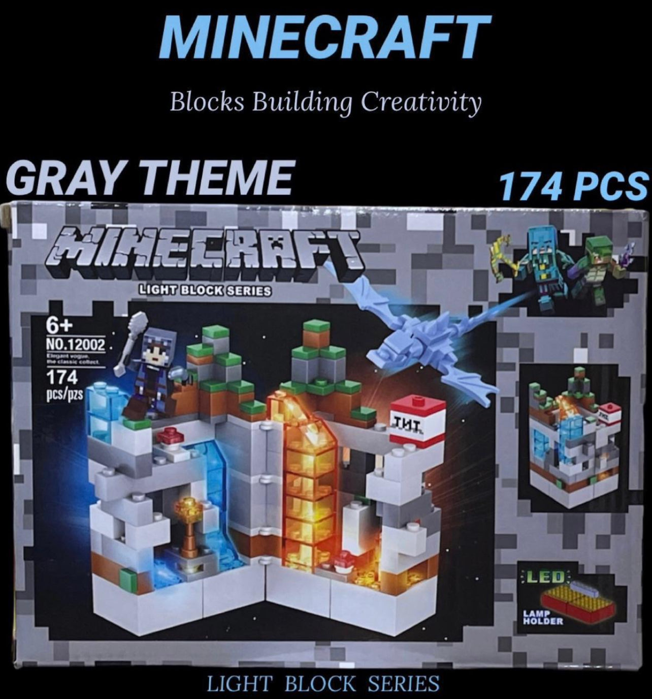 Minecraft Building Block Set - Various Options Available