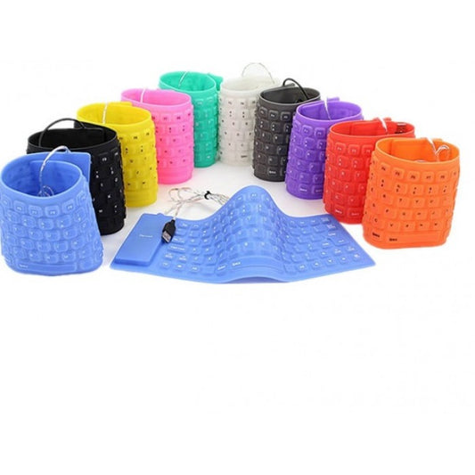 USB Wired Soft Silicone Flexible Keyboard