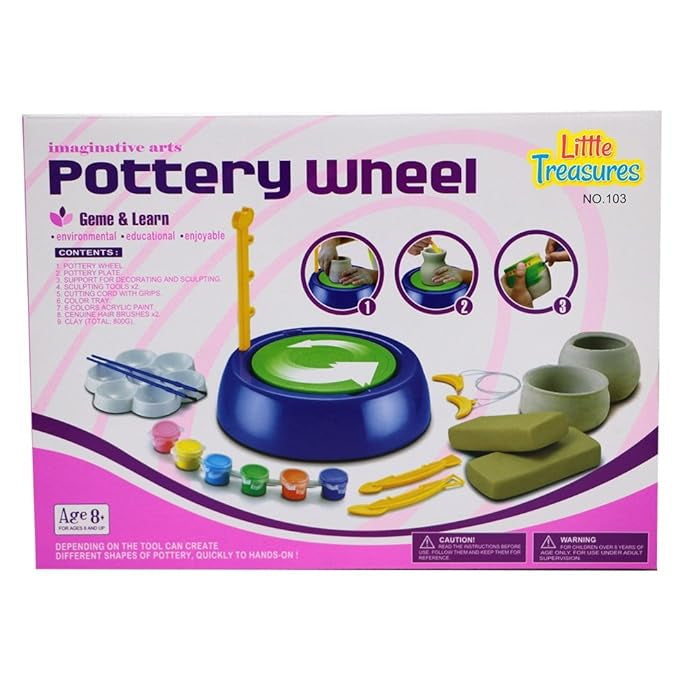 Little Treasures 103 Imaginative Arts Pottery Wheel Lets Children Lear   EEC2ACBF BD12 4079 AD33 4E20FBD846B4 