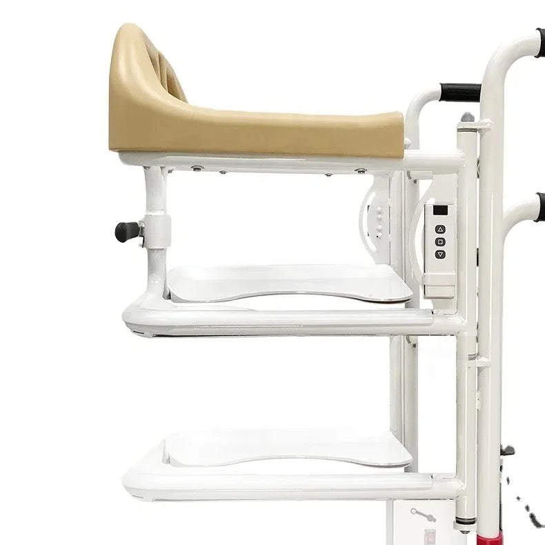 Patient Transfer Assist Lift, Dining Board Soft Cushion Toilet Hydraulic Pump Wheelchair Lift Machine for Disability & Elderly - PreOrder Sales Now Available!